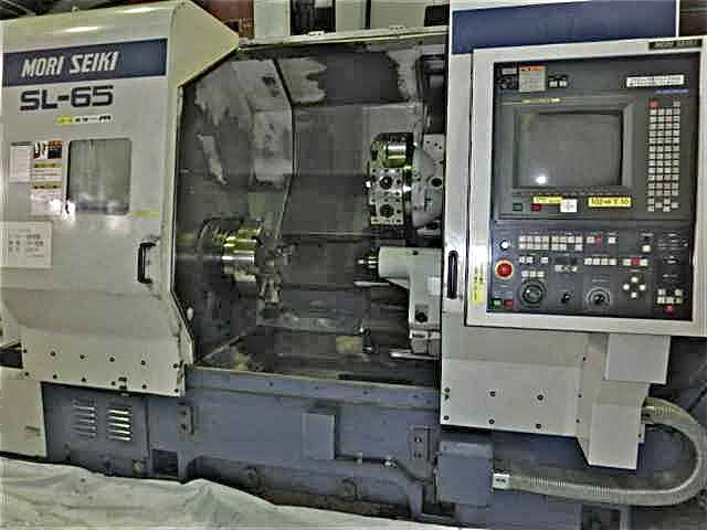 12" HYD. CHUCK MORI SEIKI ... SLANT BED LATHE